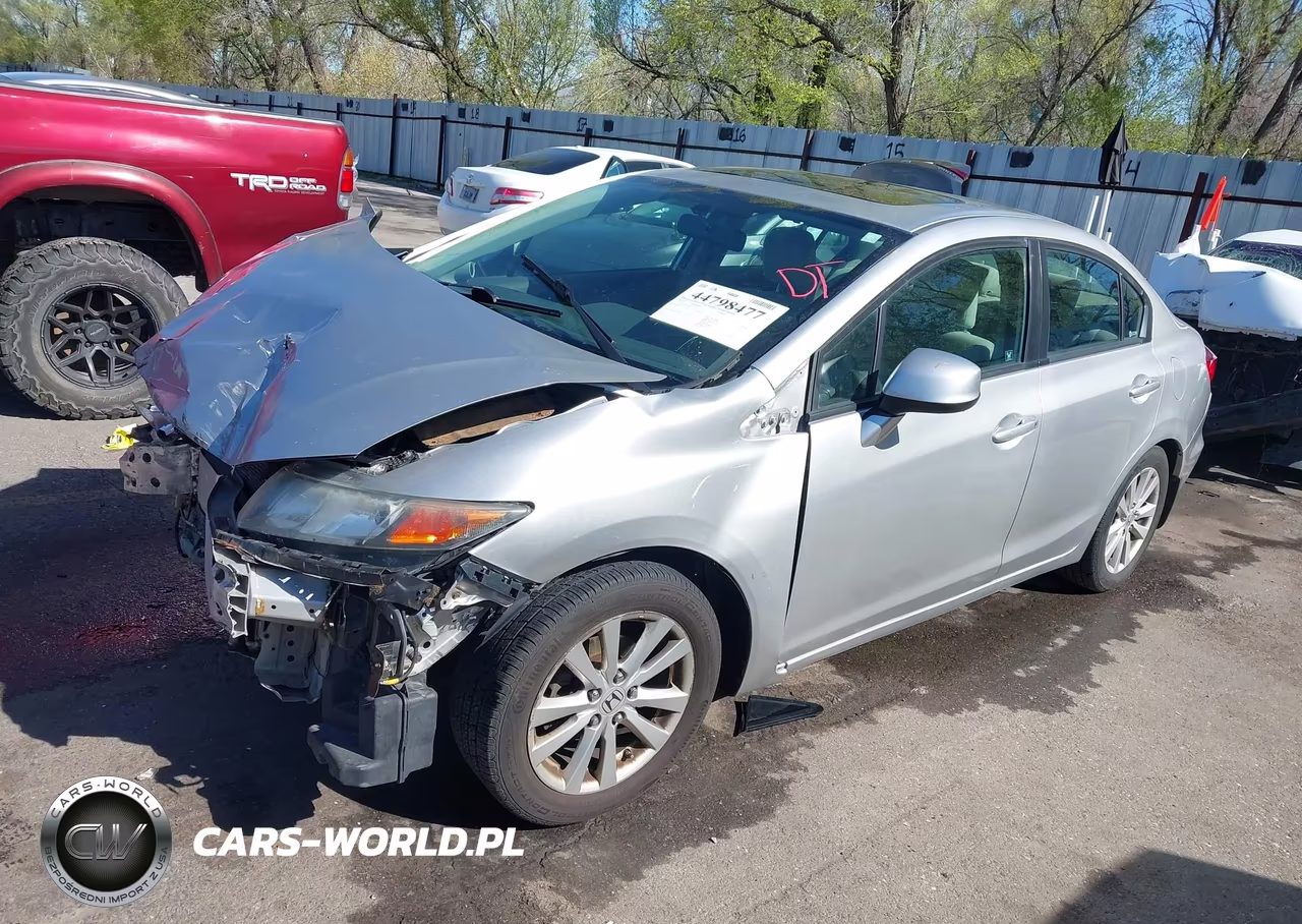2012 Honda Civic Ex VIN:19XFB2F88CE365339 - 2