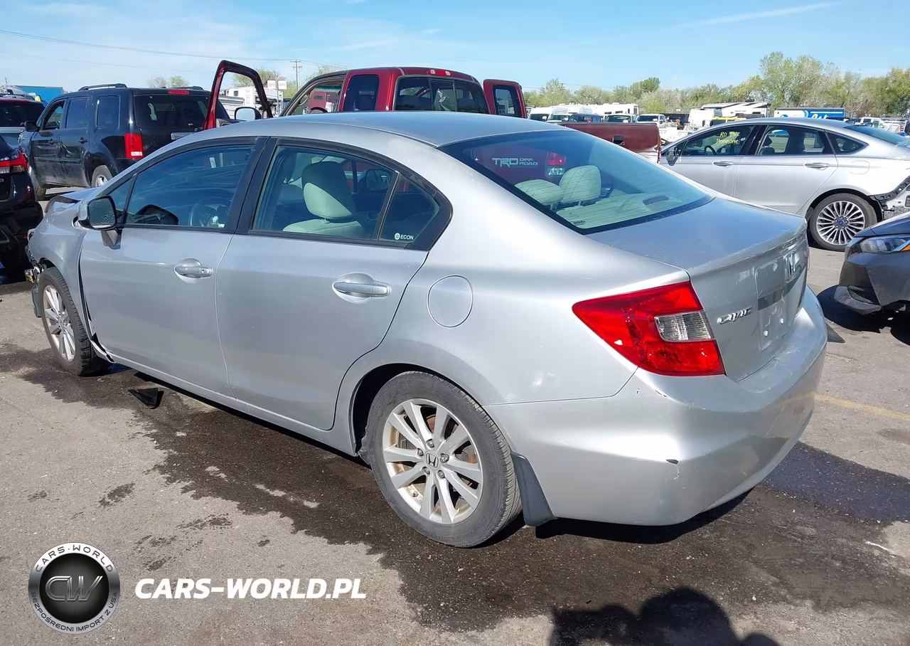 2012 Honda Civic Ex VIN:19XFB2F88CE365339 - 3
