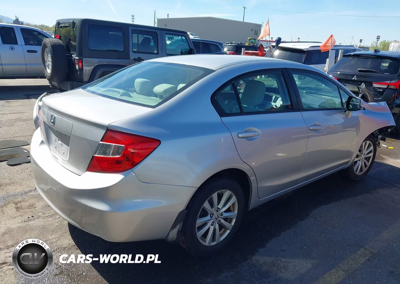 2012 Honda Civic Ex VIN:19XFB2F88CE365339 - 4