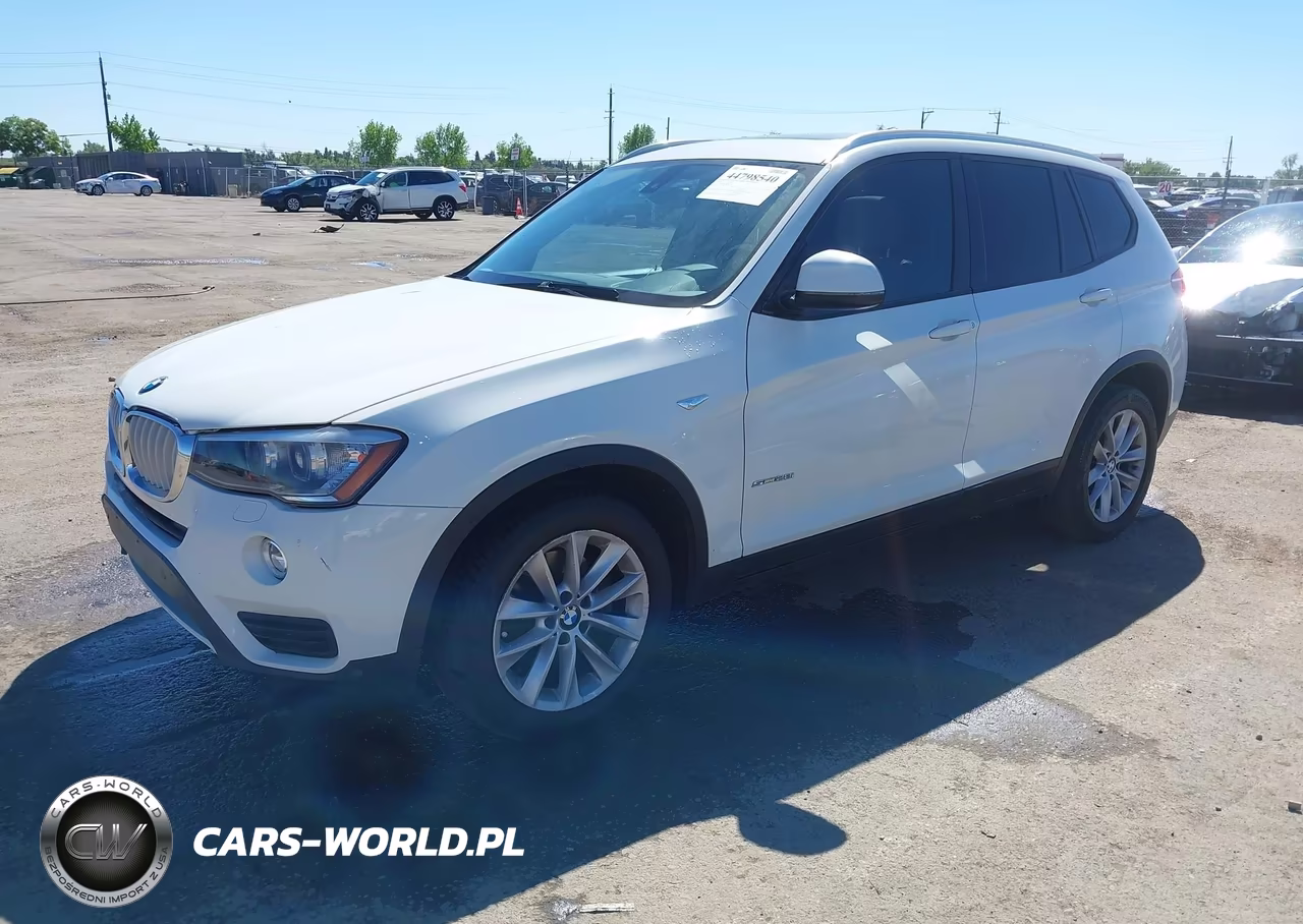 2016 BMW X3 Sdrive28I VIN:5UXWZ7C53G0R32590 - 2