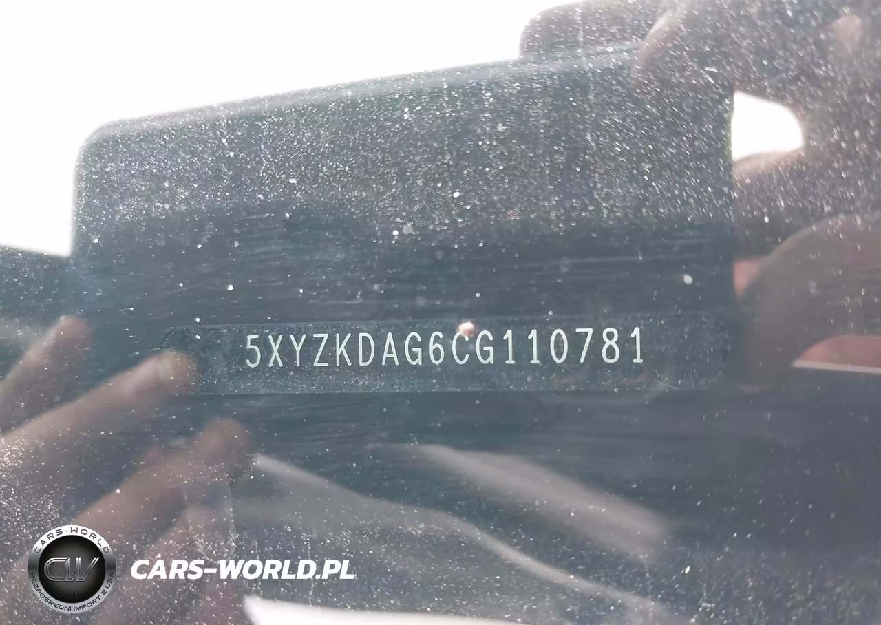 2012 Hyundai Santa Fe Limited V6 VIN:5XYZKDAG6CG110781 - 12