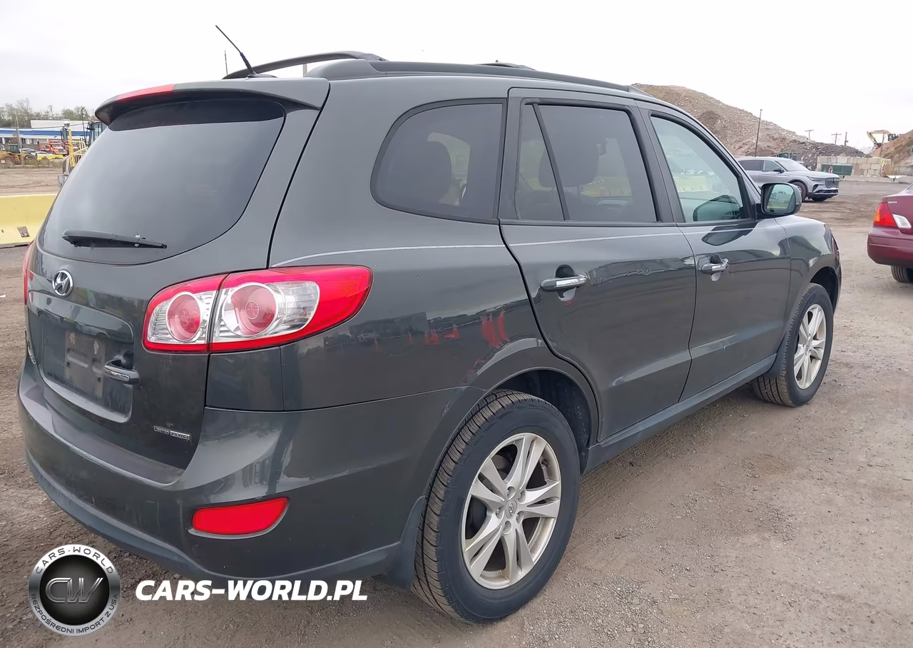 2012 Hyundai Santa Fe Limited V6 VIN:5XYZKDAG6CG110781 - 4