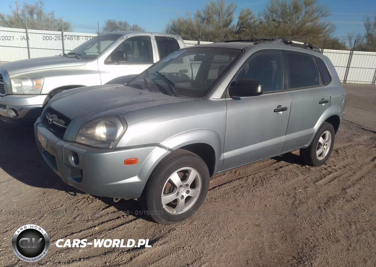 2006 Hyundai Tucson Gl VIN:KM8JM12B76U298816 - 2