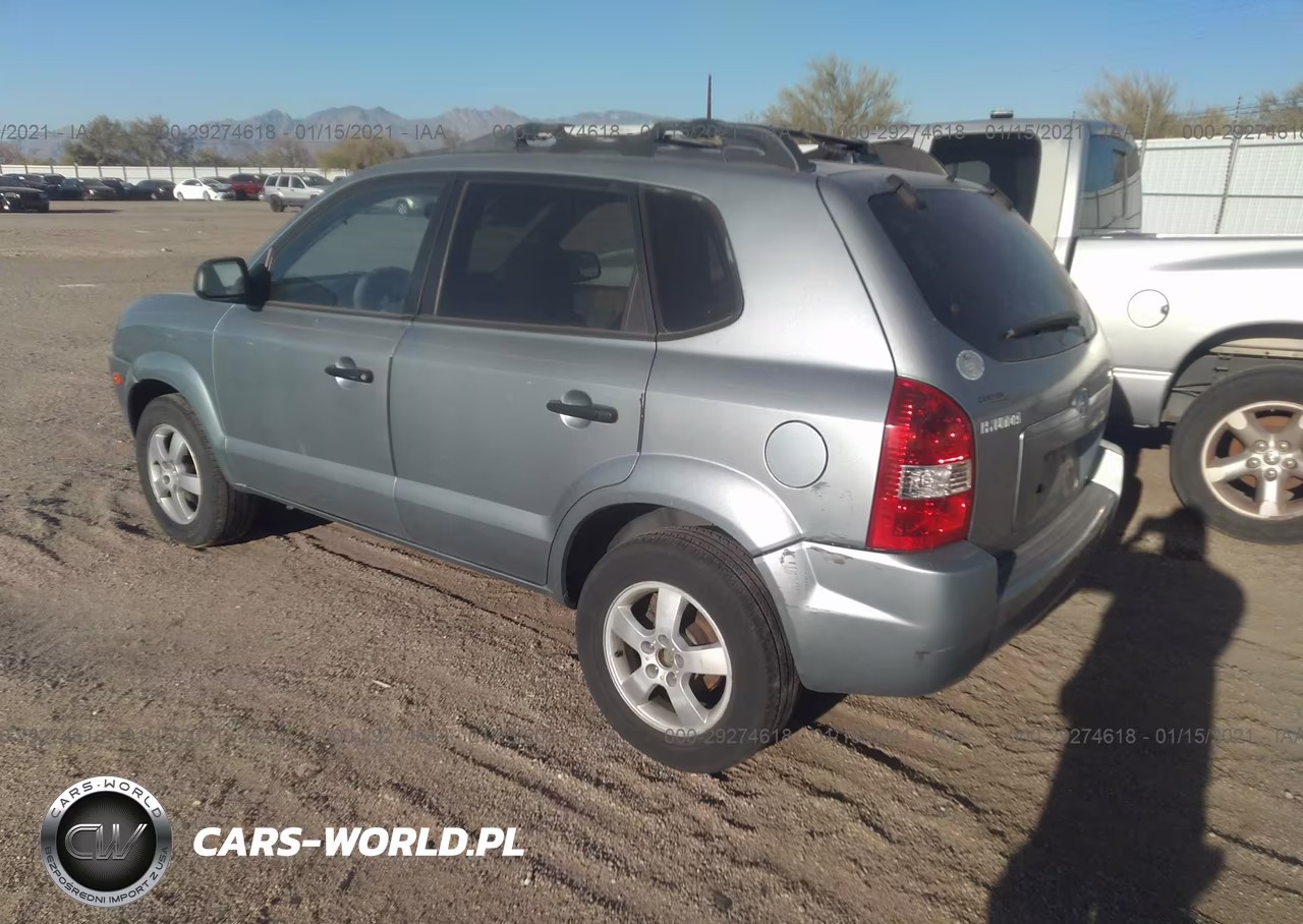 2006 Hyundai Tucson Gl VIN:KM8JM12B76U298816 - 3