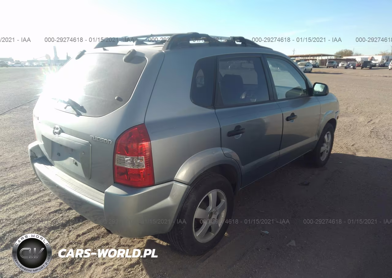 2006 Hyundai Tucson Gl VIN:KM8JM12B76U298816 - 4