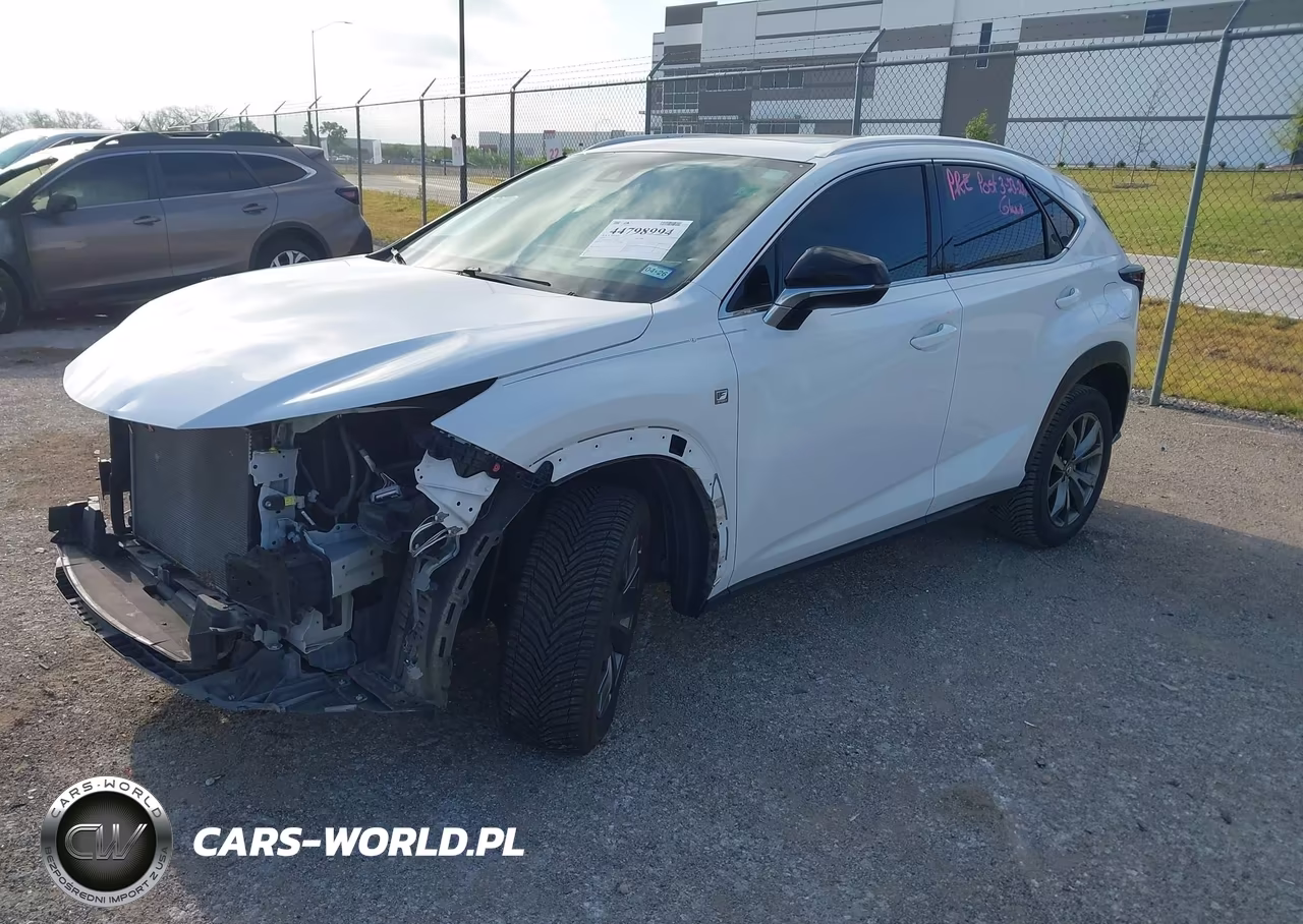 2020 Lexus Nx 300 F Sport VIN:JTJSARBZ7L5011605 - 2