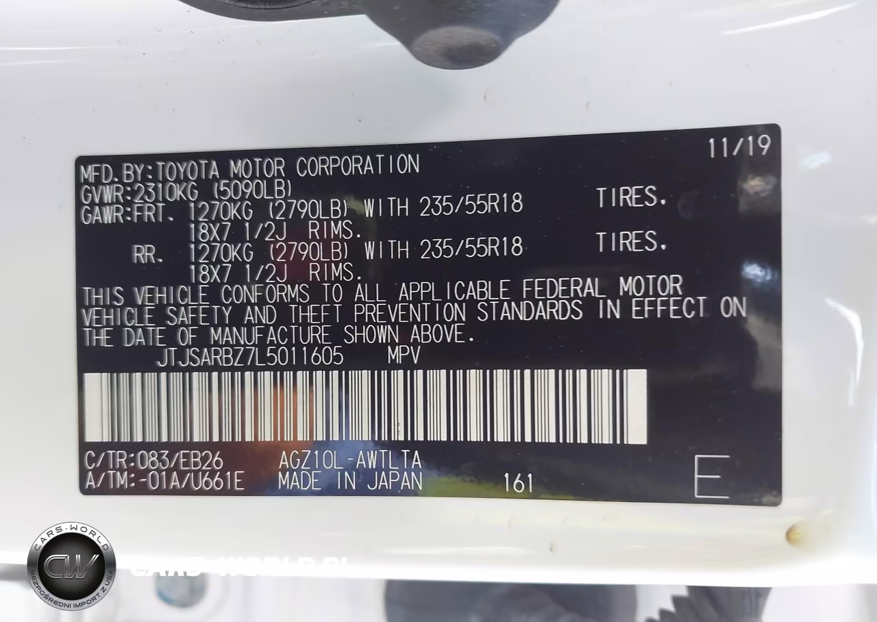 2020 Lexus Nx 300 F Sport VIN:JTJSARBZ7L5011605 - 9