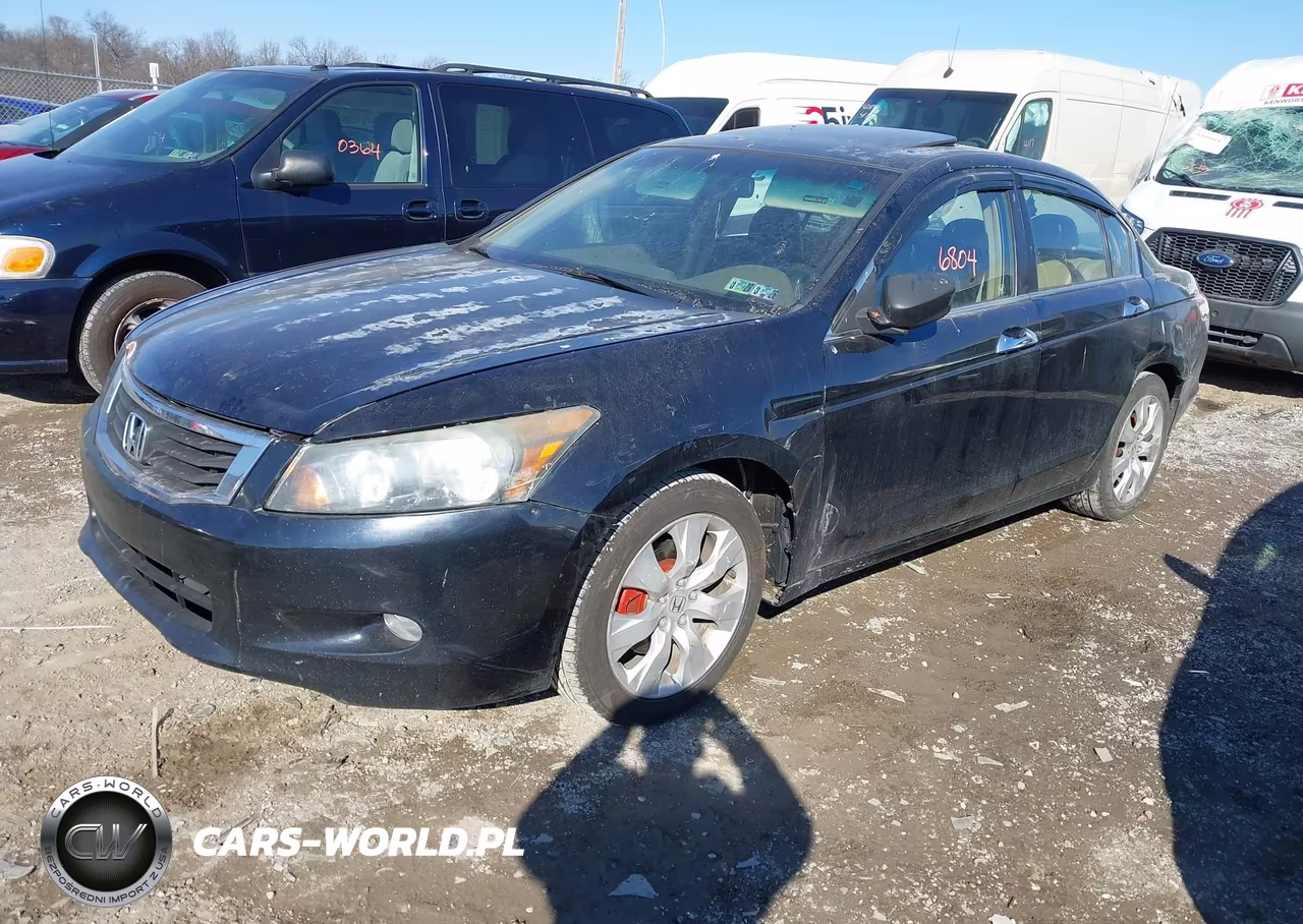 2008 Honda Accord 3.5 Ex-L VIN:1HGCP368X8A055358 - 2