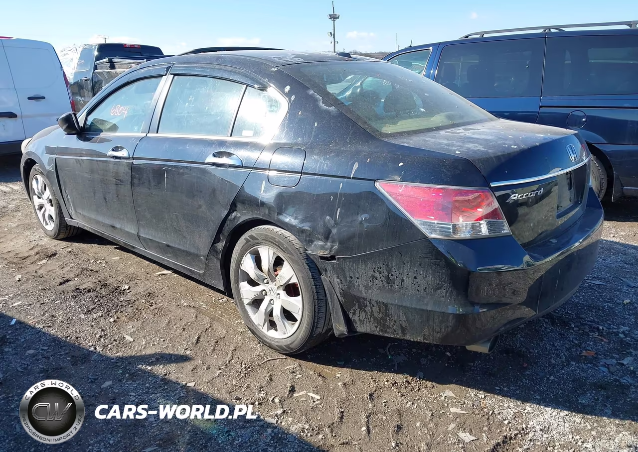 2008 Honda Accord 3.5 Ex-L VIN:1HGCP368X8A055358 - 3