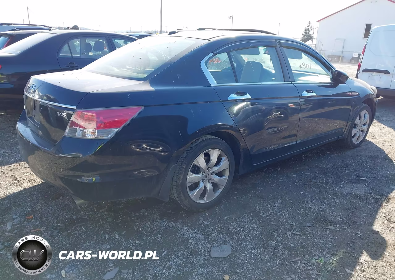 2008 Honda Accord 3.5 Ex-L VIN:1HGCP368X8A055358 - 4