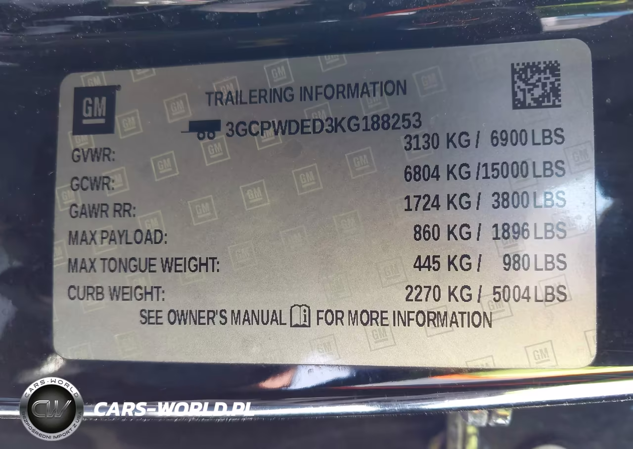 2019 Chevrolet Silverado 1500 Rst VIN:3GCPWDED3KG188253 - 9