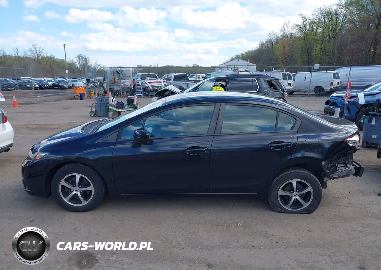 2015 Honda Civic Se VIN:19XFB2F72FE264387 - 14