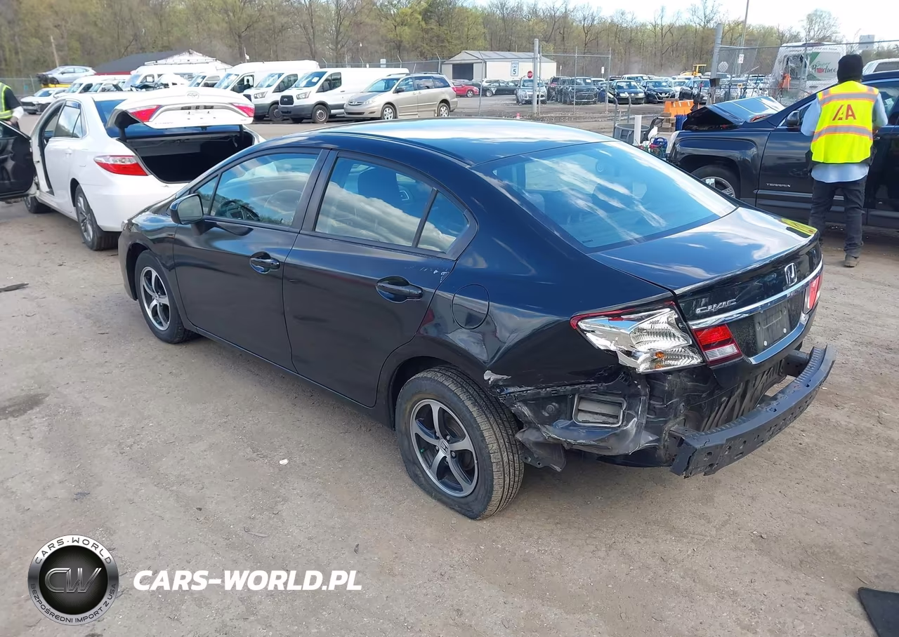 2015 Honda Civic Se VIN:19XFB2F72FE264387 - 3