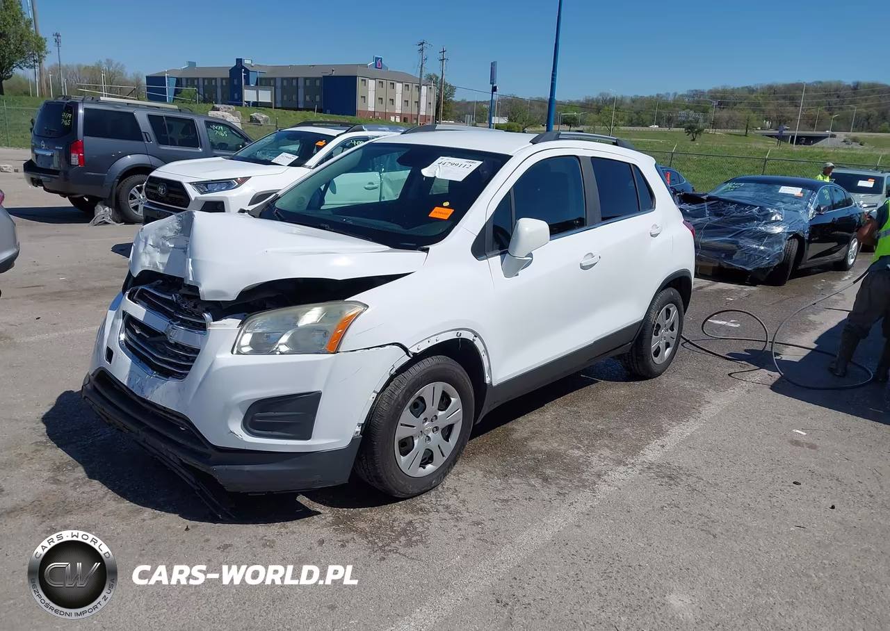 2016 Chevrolet Trax Lt VIN:3GNCJLSB1GL222738 - 2