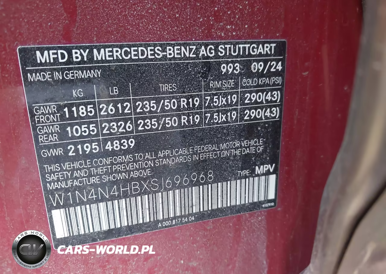 2025 Mercedes-Benz Gla 250 4Matic VIN:W1N4N4HBXSJ696968 - 9