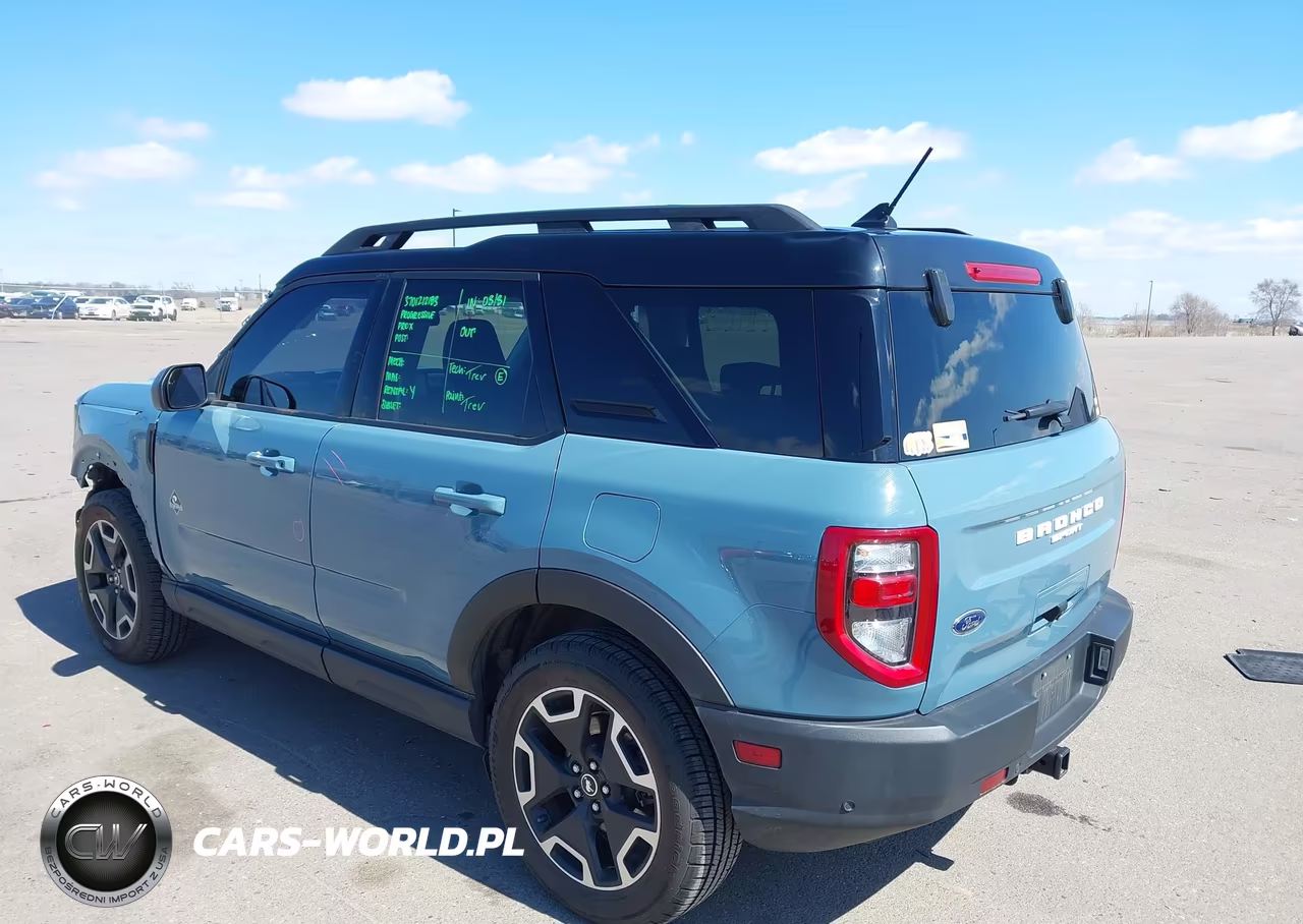 2022 Ford Bronco Sport Outer Banks VIN:3FMCR9C66NRD08171 - 3