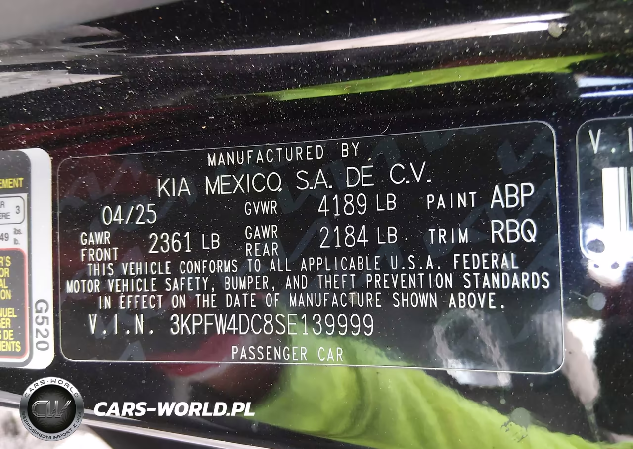 2025 Kia K4 Gt-Line Turbo VIN:3KPFW4DC8SE139999 - 9