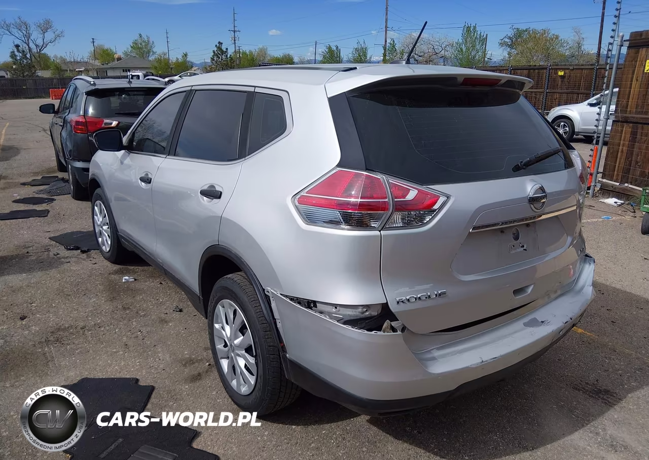 2016 Nissan Rogue S-Sl-Sv VIN:5N1AT2MV2GC763784 - 3