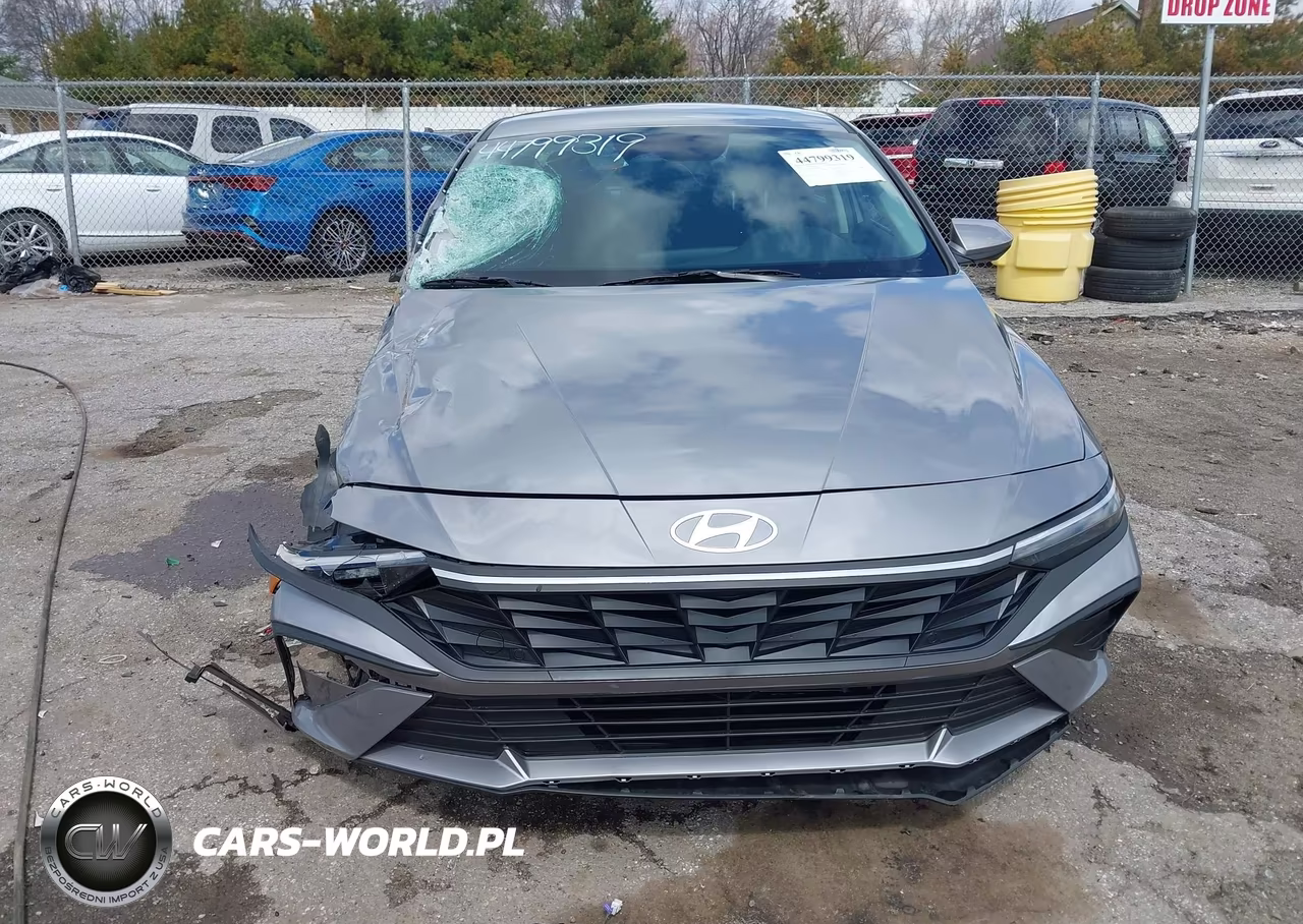 2025 Hyundai Elantra Hybrid Blue VIN:KMHLM4DJ9SU164995 - 13