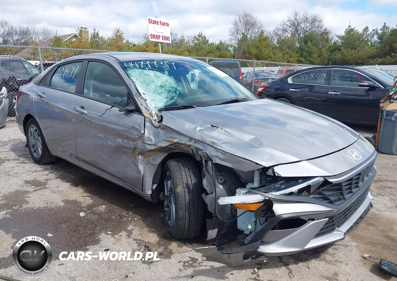 2025 Hyundai Elantra Hybrid Blue VIN:KMHLM4DJ9SU164995 - 6