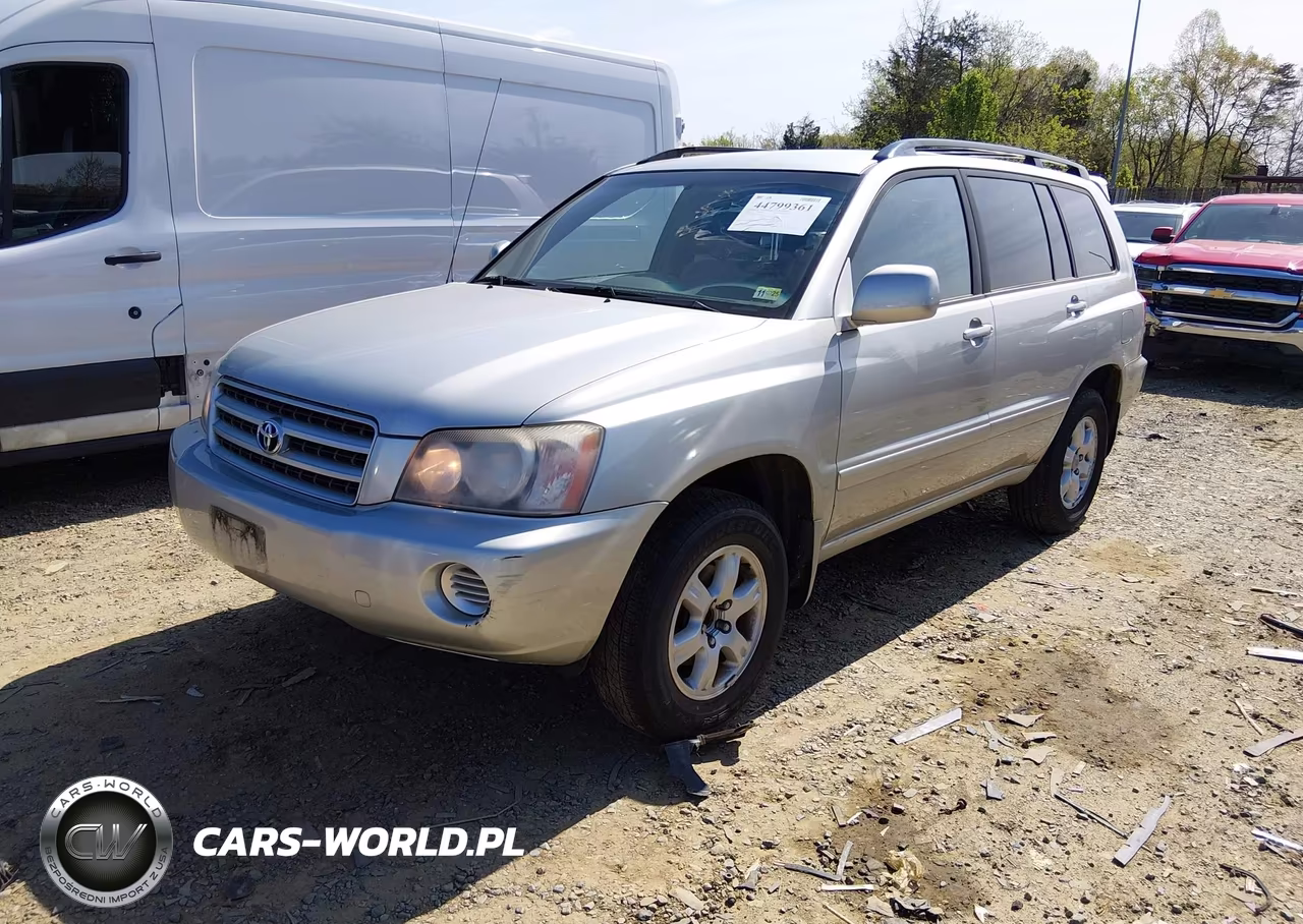 2003 Toyota Highlander V6 VIN:JTEHF21A030155510 - 2