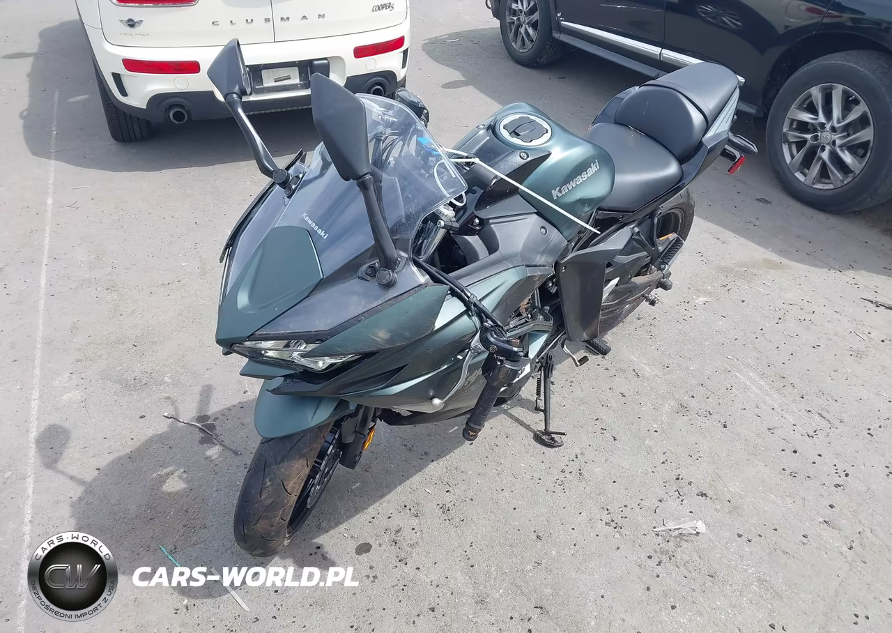 2025 Kawasaki Ex650 P VIN:ML5EXEP12SDAF9004 - 2