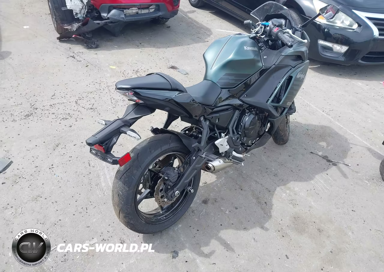 2025 Kawasaki Ex650 P VIN:ML5EXEP12SDAF9004 - 4