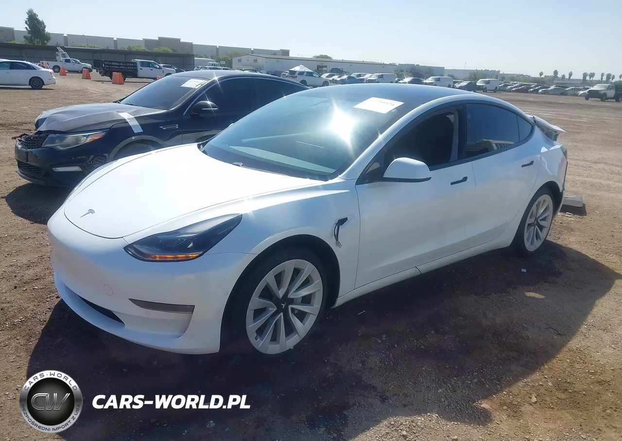 2021 Tesla Model 3 Long Range Dual Motor All-Wheel Drive VIN:5YJ3E1EB0MF076601 - 2