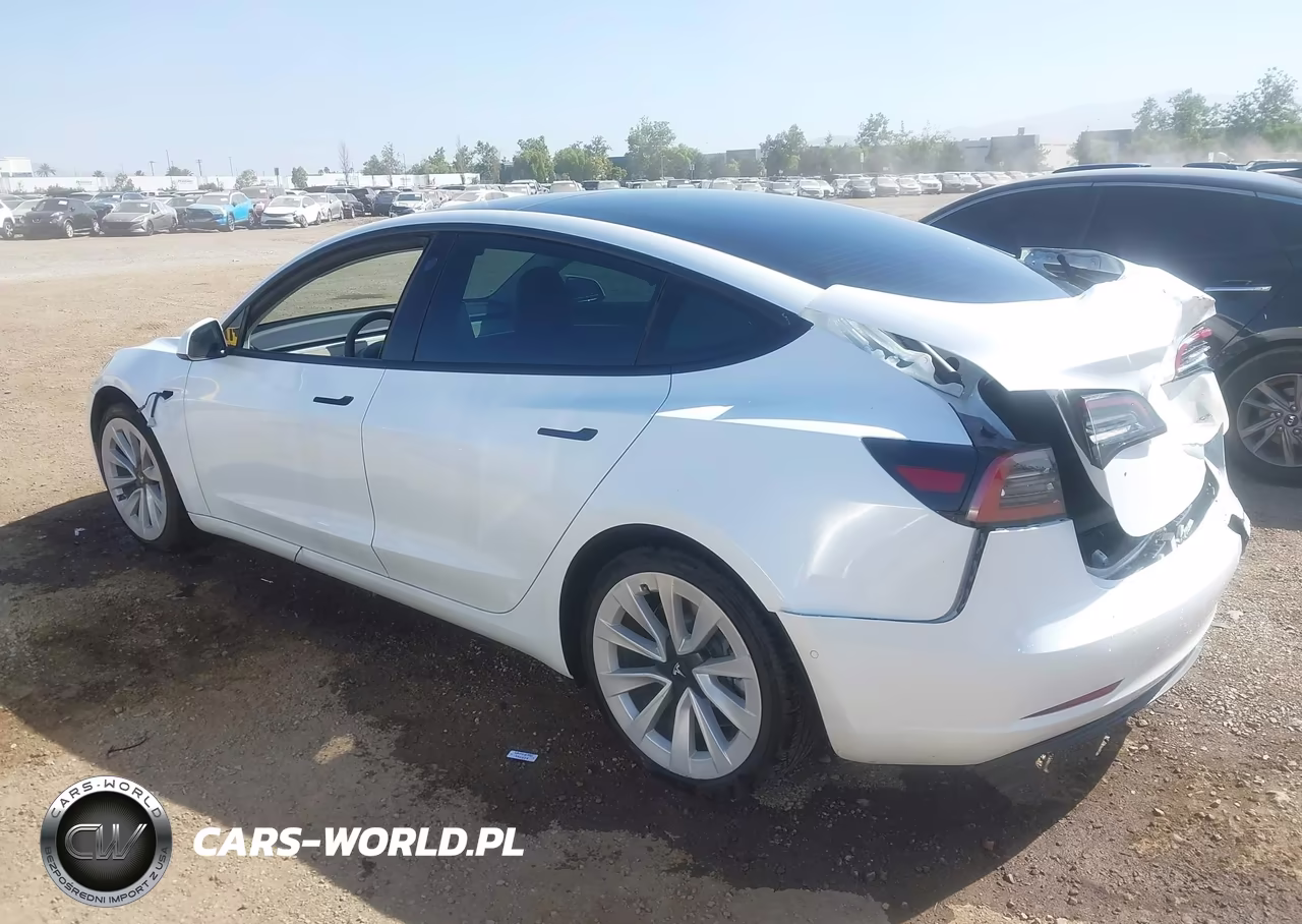 2021 Tesla Model 3 Long Range Dual Motor All-Wheel Drive VIN:5YJ3E1EB0MF076601 - 3