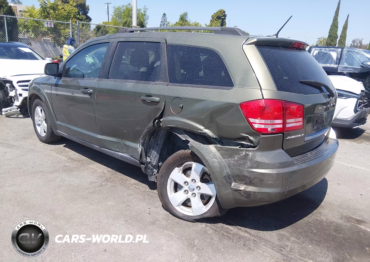 2016 Dodge Journey Se VIN:3C4PDCAB7GT186167 - 3