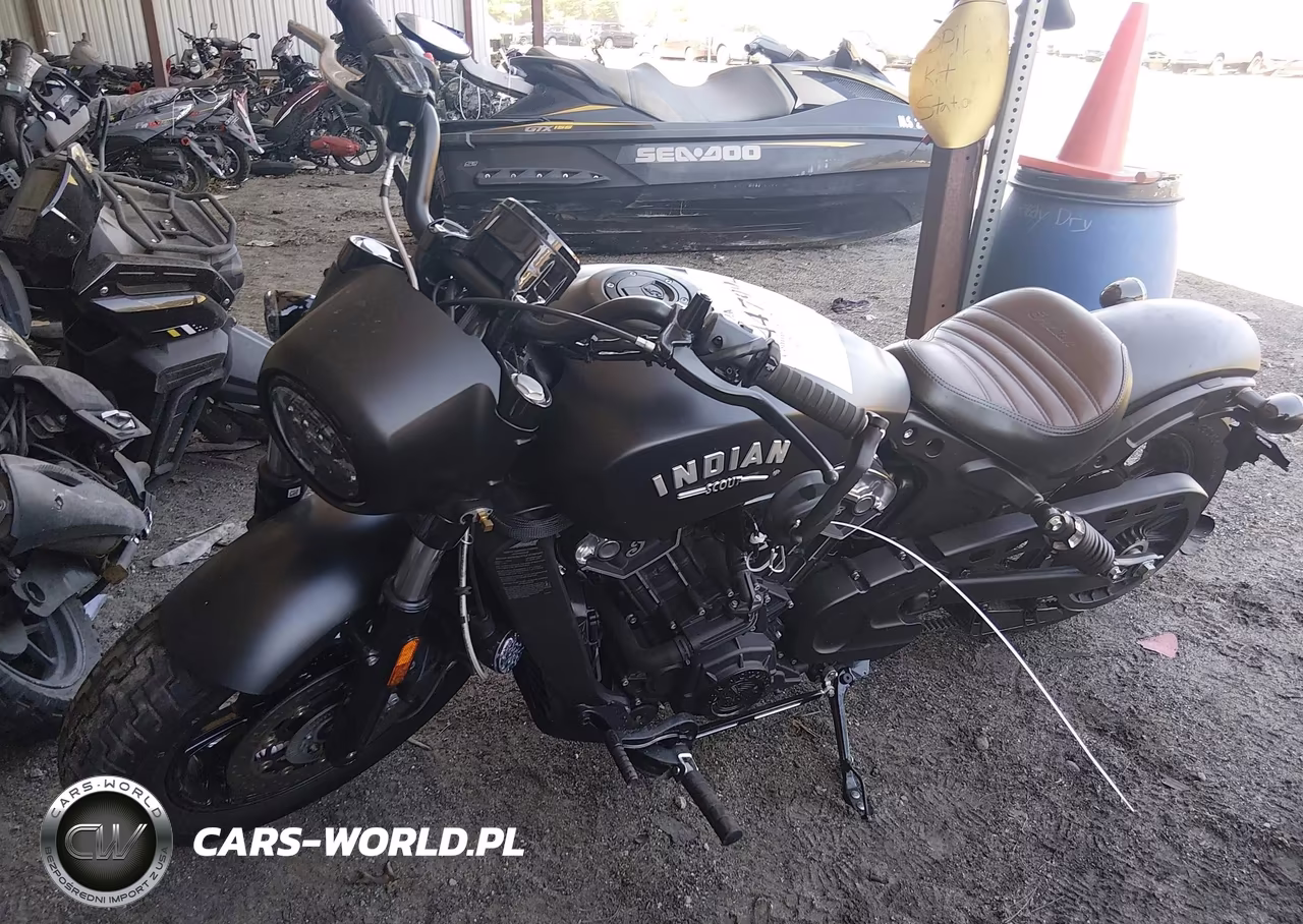 2021 Indian Motorcycle Co. Scout Bobber Abs VIN:56KMTA007M3164522 - 2