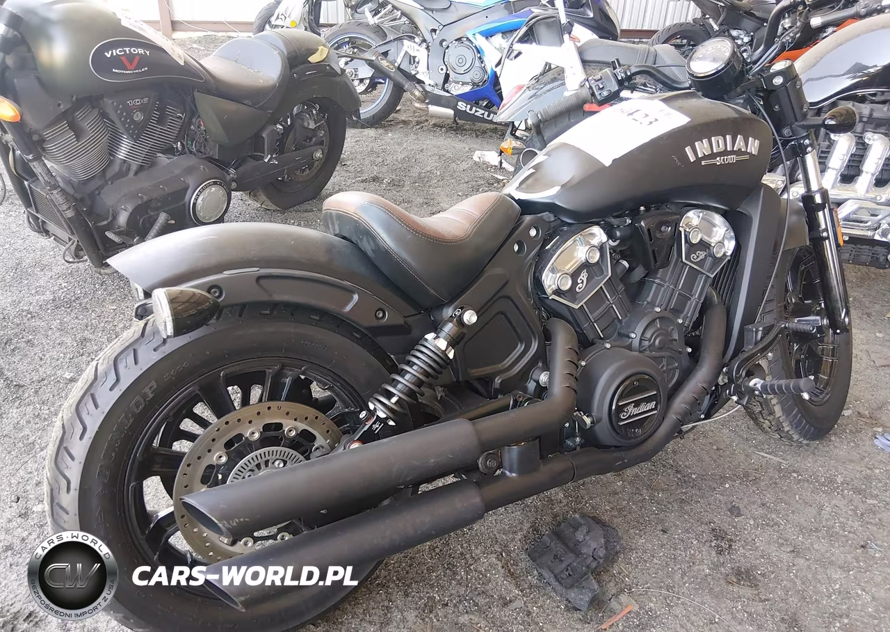 2021 Indian Motorcycle Co. Scout Bobber Abs VIN:56KMTA007M3164522 - 4