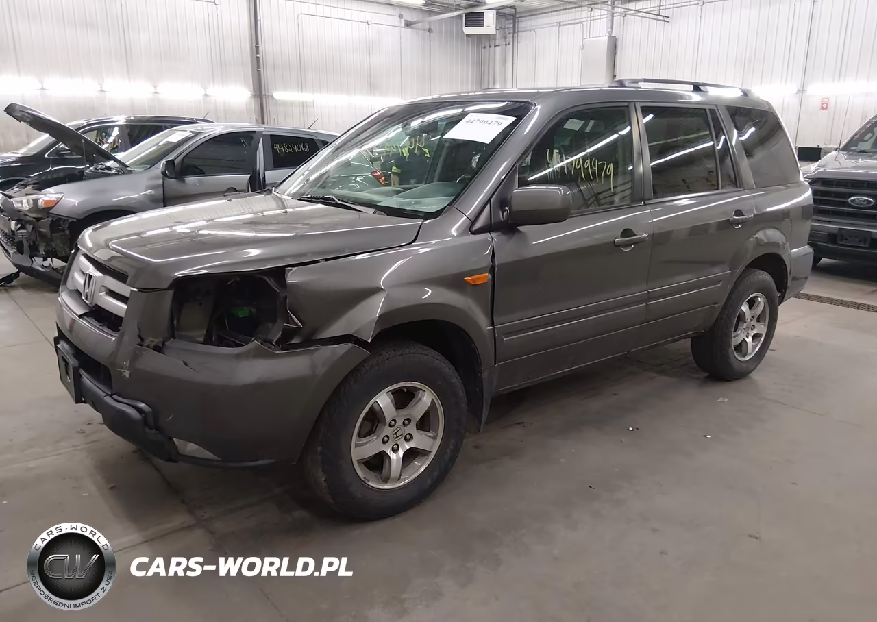2008 Honda Pilot Ex VIN:5FNYF18458B051392 - 2