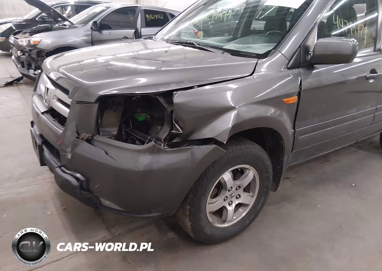 2008 Honda Pilot Ex VIN:5FNYF18458B051392 - 6