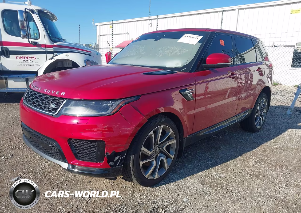 2020 Land Rover Range Rover Sport Hse Td6 VIN:SALWR2RKXLA745684 - 2