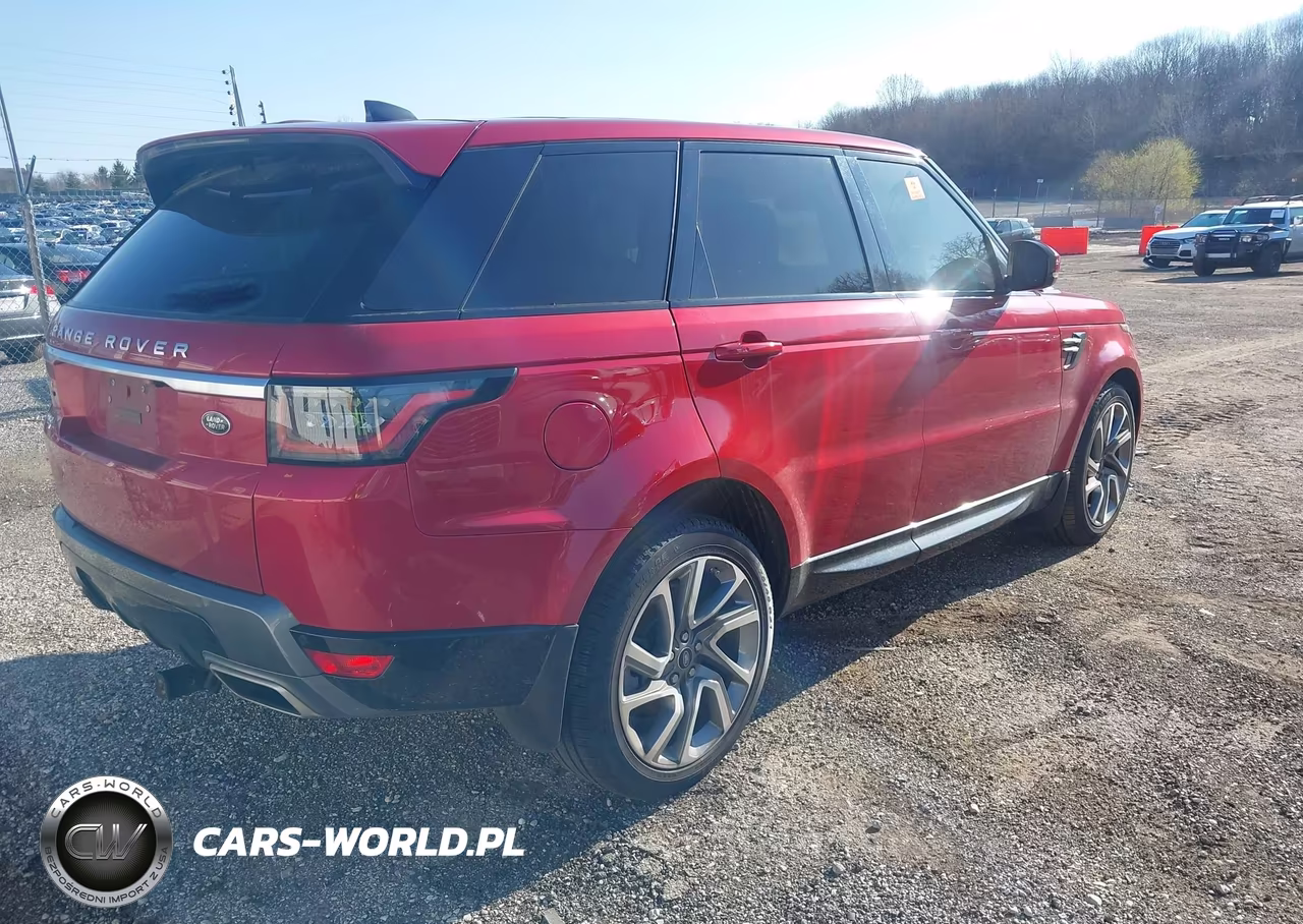 2020 Land Rover Range Rover Sport Hse Td6 VIN:SALWR2RKXLA745684 - 4