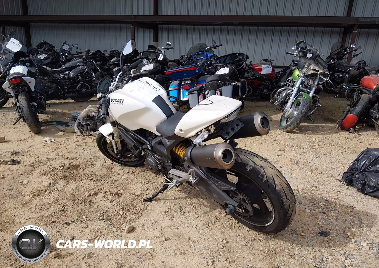 2009 Ducati Monster 696 VIN:ZDM1RADNX9B016203 - 3