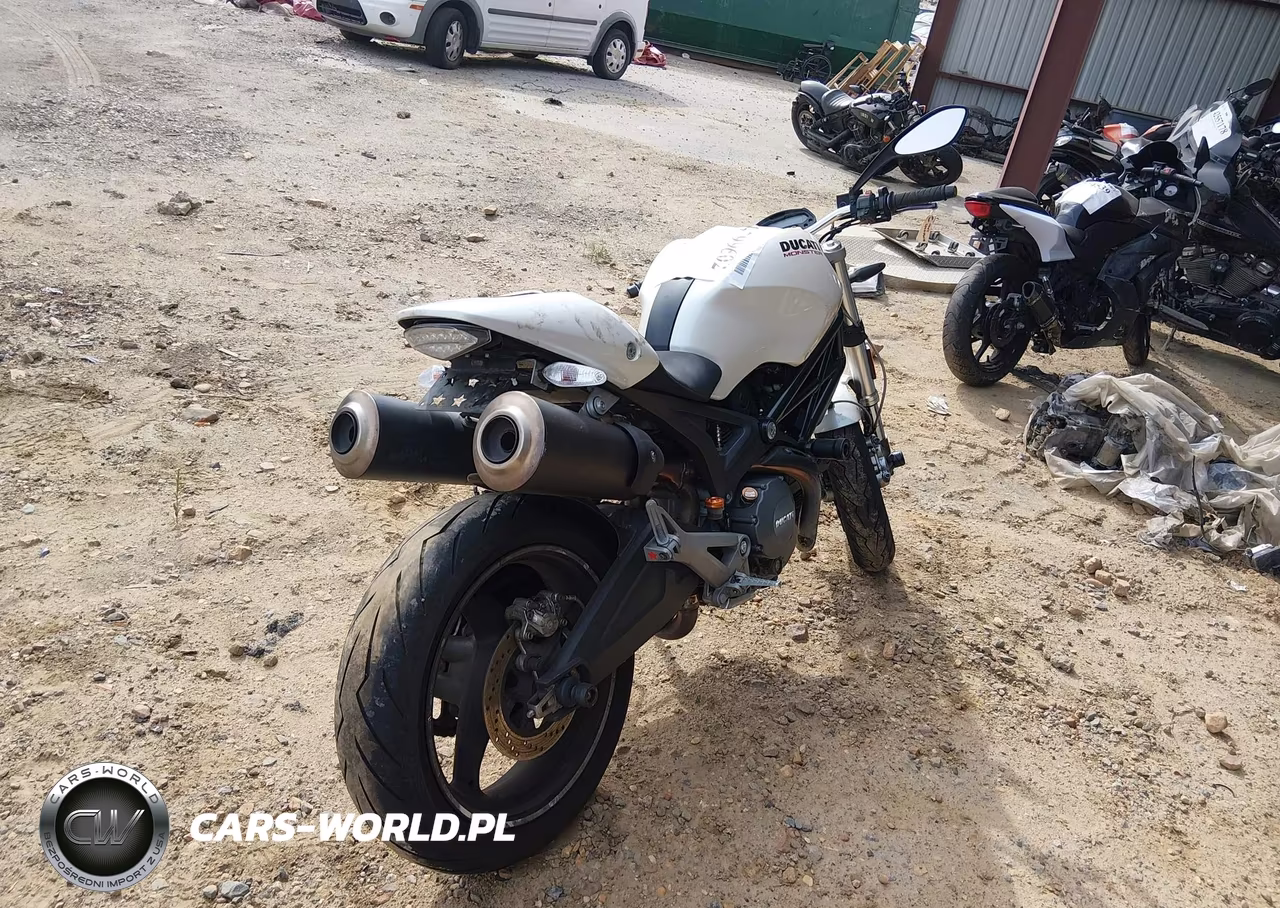 2009 Ducati Monster 696 VIN:ZDM1RADNX9B016203 - 4