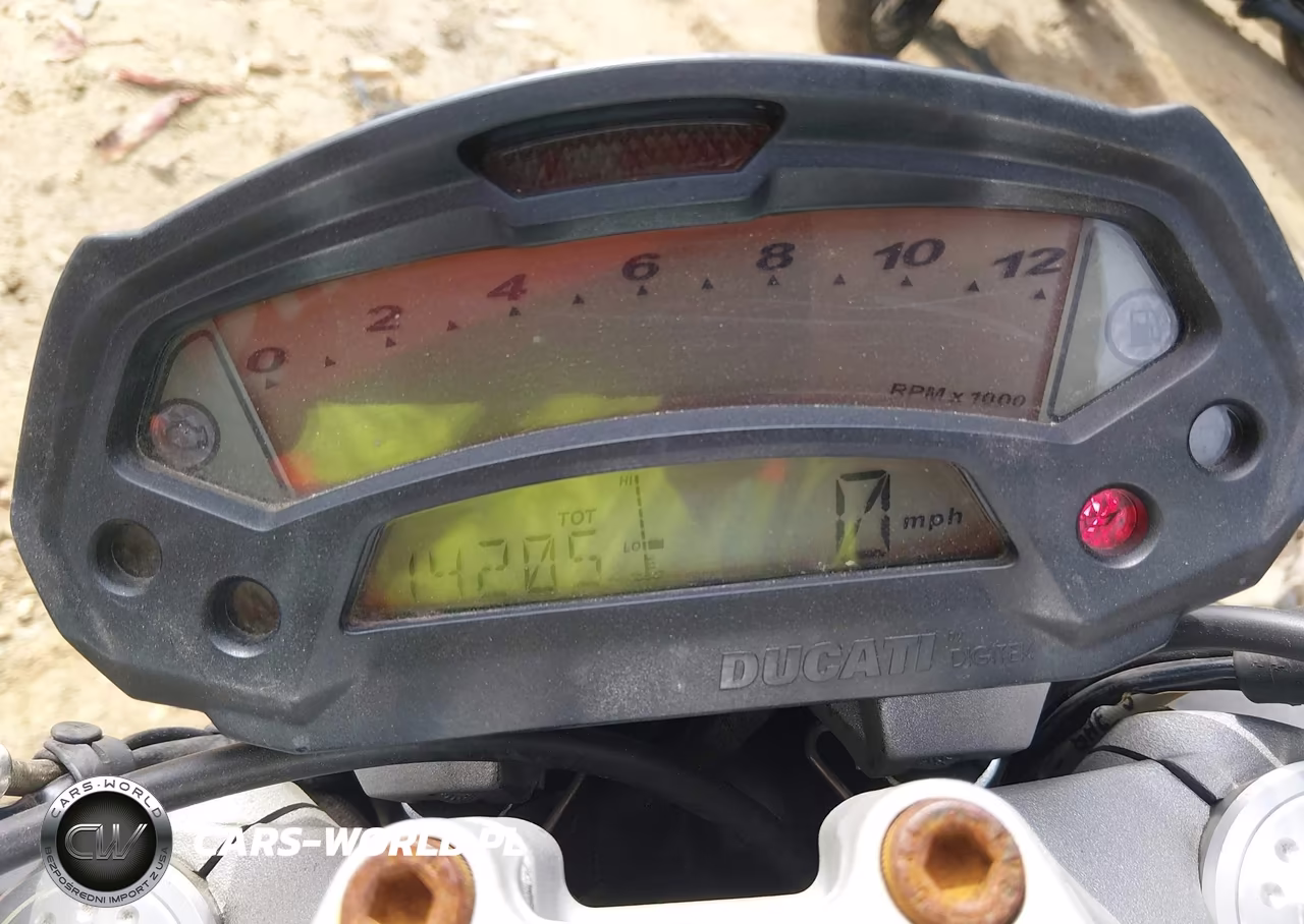2009 Ducati Monster 696 VIN:ZDM1RADNX9B016203 - 7
