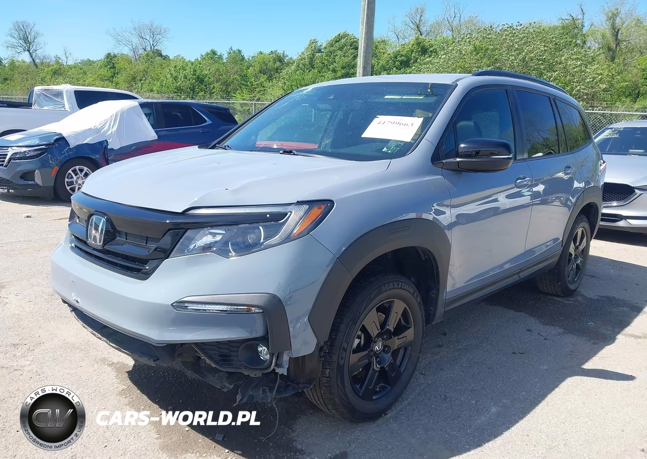 2022 Honda Pilot Awd Trailsport VIN:5FNYF6H85NB046009 - 2