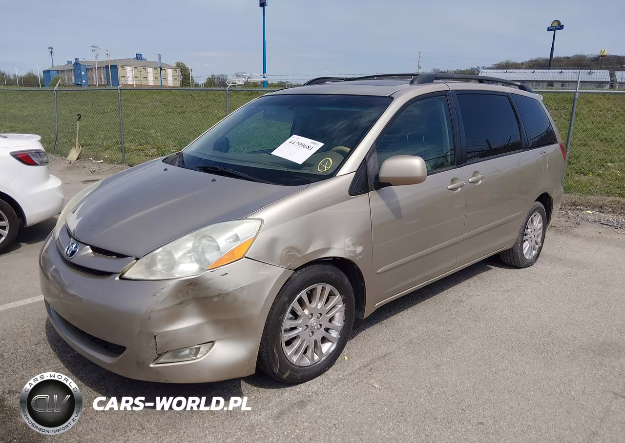 2008 Toyota Sienna Xle VIN:5TDZK22CX8S103343 - 2