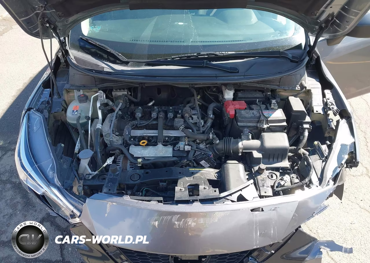 2021 Nissan Versa S Xtronic Cvt VIN:3N1CN8DV1ML806542 - 10