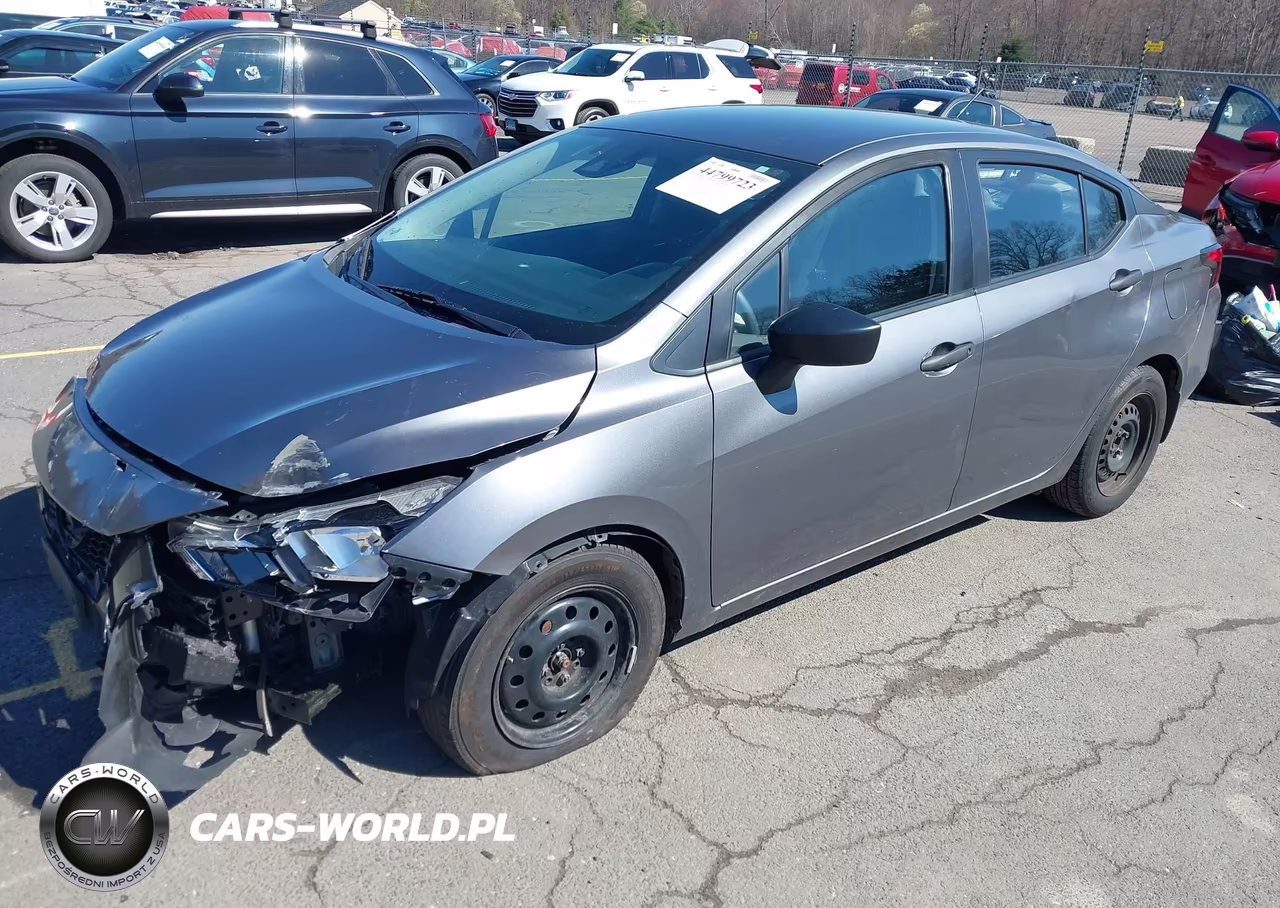 2021 Nissan Versa S Xtronic Cvt VIN:3N1CN8DV1ML806542 - 2