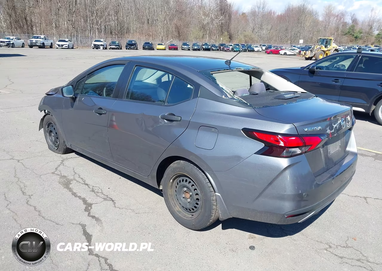2021 Nissan Versa S Xtronic Cvt VIN:3N1CN8DV1ML806542 - 3