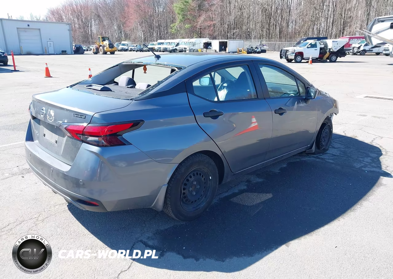 2021 Nissan Versa S Xtronic Cvt VIN:3N1CN8DV1ML806542 - 4