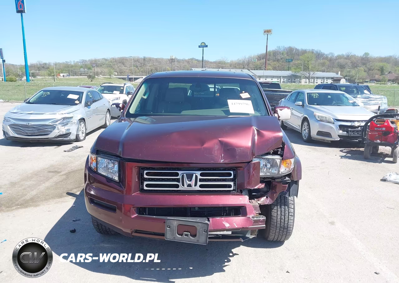 2007 Honda Ridgeline Rtl VIN:2HJYK16517H530081 - 12