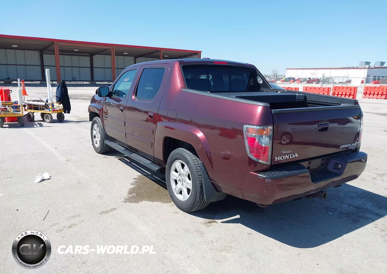 2007 Honda Ridgeline Rtl VIN:2HJYK16517H530081 - 3