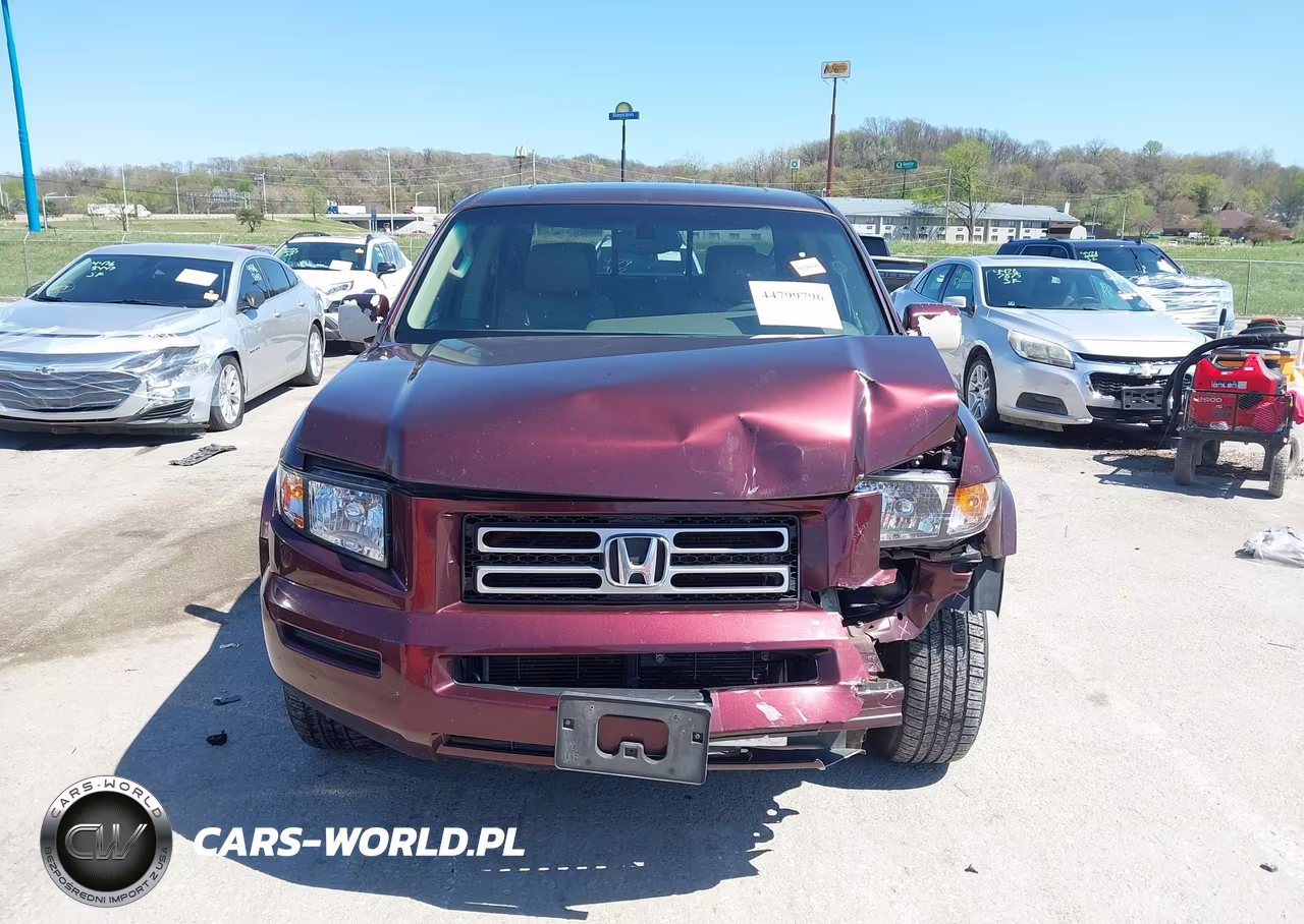 2007 Honda Ridgeline Rtl VIN:2HJYK16517H530081 - 6