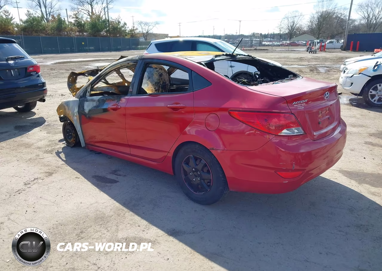 2015 Hyundai Accent Gls VIN:KMHCT4AE3FU804862 - 3