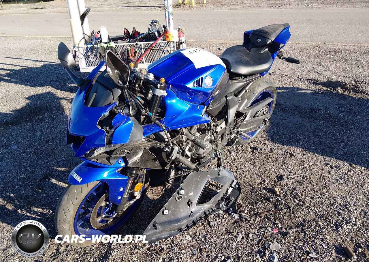 2024 Yamaha Yzfr7 VIN:JYARM38E2RA014322 - 2